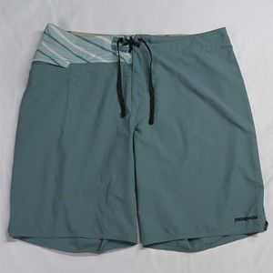 Patagonia‎ 36 x 21" Blue 86563 Stretch Hydro Planing Board Shorts